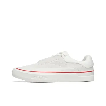 Anta Ao Li CVS Wear Resistant Low Top Skateboard Shoes Men's White Red