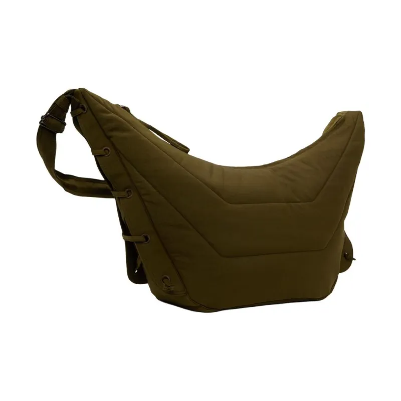 Lemaire Nylon Canvas Handbag, Shoulder Bag Men's Khaki Green-1