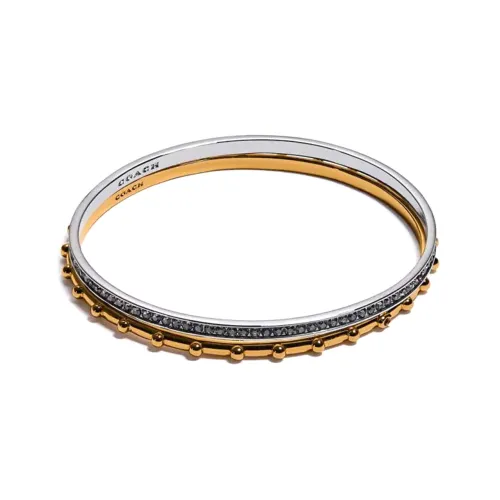 COACH Bangles Women's Gold/Silver