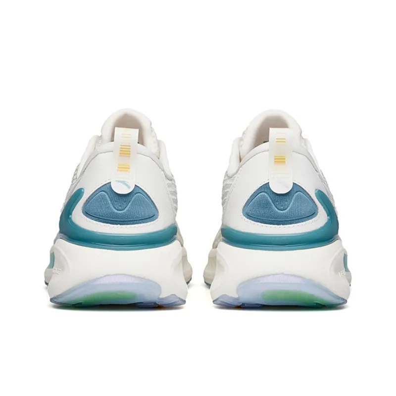 Anta Tron 1.5 Big Data Cushioning Anti Slip And Wear Resistant Low Top Running Shoes White Blue-3