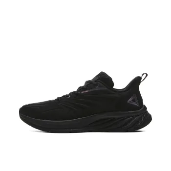 PEAK Wear resistant And Lightweight Low Top Running Shoes Women's All Black