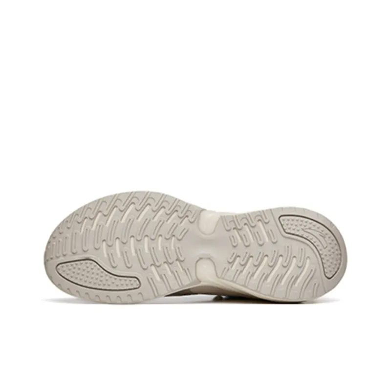 Anta C37 2.0 Cushioning Breathable Lightweight Wear-Resistant Slip-Resistant Low-Top Running Shoes Men's Gray Green-5