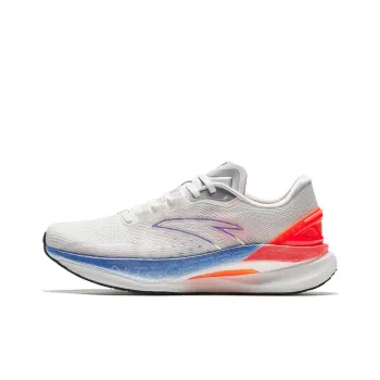 Anta Champion 2nd Gen Pro Cushioning Anti Slip And Wear Resistant Low Top Running Shoes Men's Orange White
