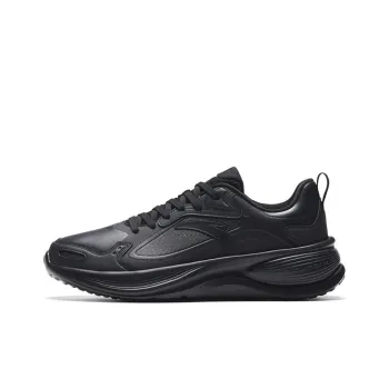 Anta Cloud Journey Anti Slip Wear Resistant Low Top Running Shoes Men's Black