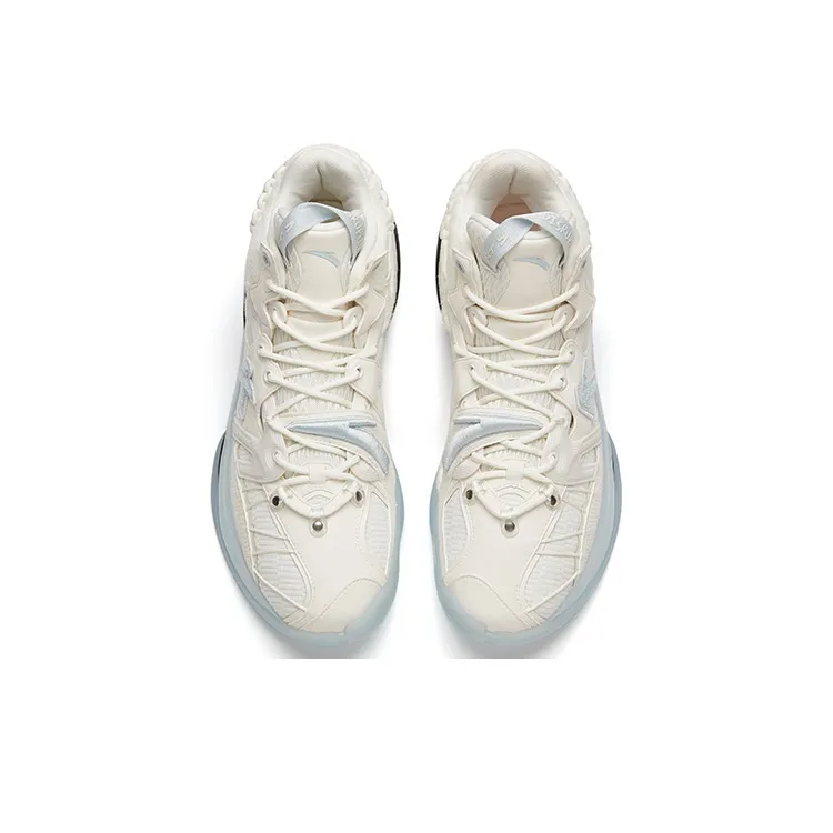 Anta KT7 Performance Basketball Shoes Men's Ecru Destruction Edition-3