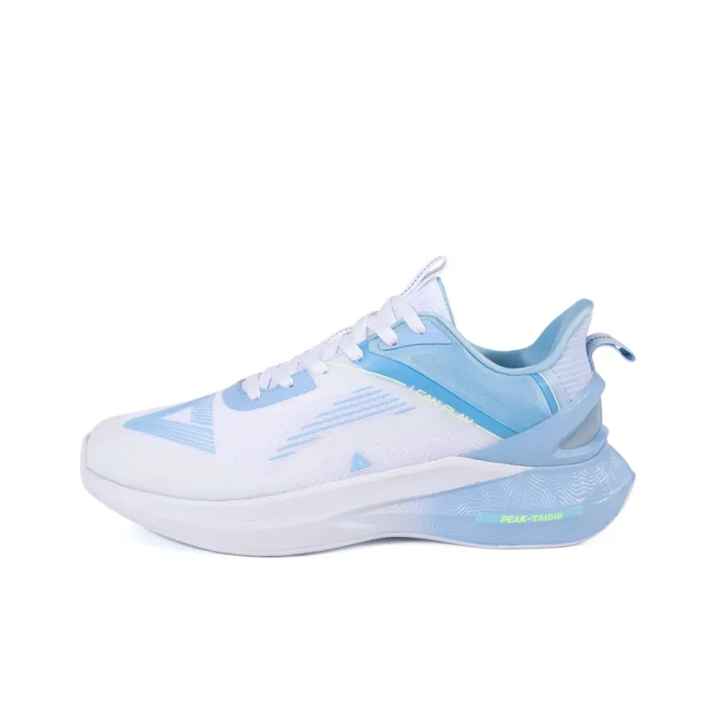 PEAK State Extremely Large Triangle 1.0 Running Shoes Men Low Top Baymax/Sky Blue/Ecru/Black/Black/All White-0