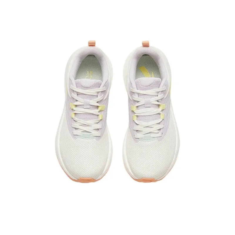 Anta Martian Foam Low Top Running Shoes Women's White Purple-2
