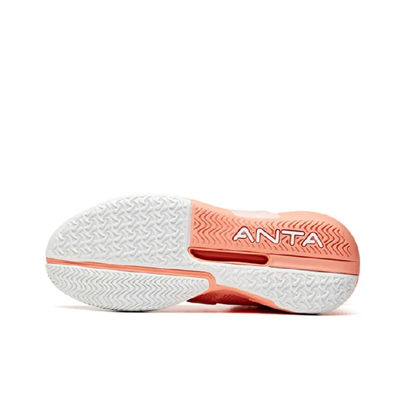 Anta Crazy 4 High-Top Performance Basketball Shoes Men's Lady Red-4