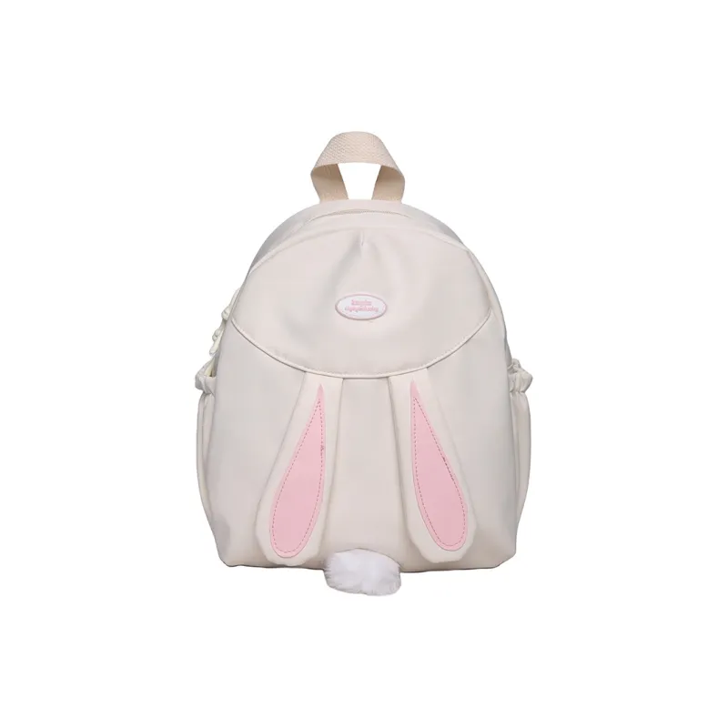 Cwatcun Polyester Backpack Women's White/Pink/Blue/Black/Yellow-0