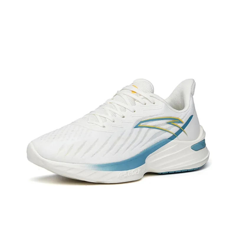 Anta DuCi1 Cushioned Slip Resistant Abrasion Resistant Breathable Low Top A shock Casual Running Shoes Men's White-2