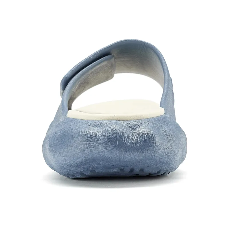 PEAK State Pole Cloud Slip Resistant Abrasion Resistant Slide Slippers Men's Calf Blue-4