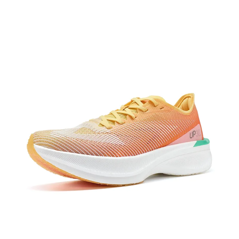 PEAK UP30 2.0 Elite Breathable Low Top Running Shoes Men's Light Orange Red-2