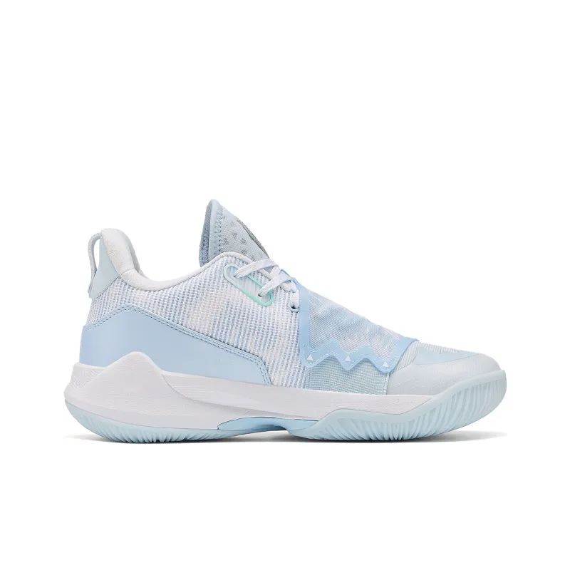 PEAK Magic Horse 1.0 Mid Top Performance Basketball Shoes Men's Blue White-1