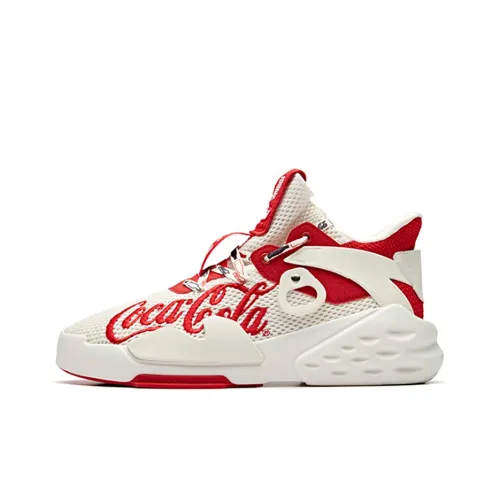 ANTA Coca-Cola X Sock Sneaker 'White Red'