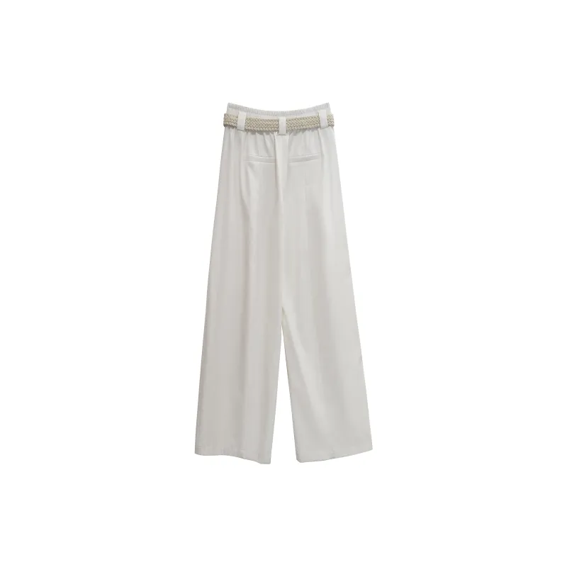 DBW DOUBLEWIN Casual Pants Unisex White-1