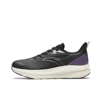 Anta Cloud Journey Cushioning Low Top Running Shoes Women's Black