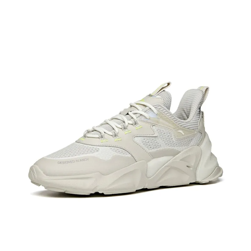 Anta Pulse 2 Low Top Chunky Sneakers Men's Gray-1
