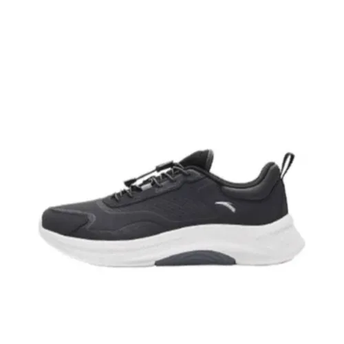 Anta God Walk 5 Cushioning Wear Resistant Low Top Training Shoes Men's Carbon Gray