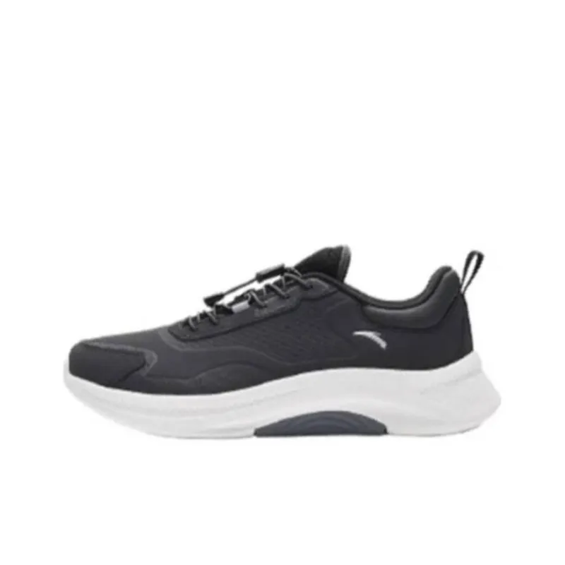 Anta God Walk 5 Cushioning Wear Resistant Low Top Training Shoes Men's Carbon Gray-0
