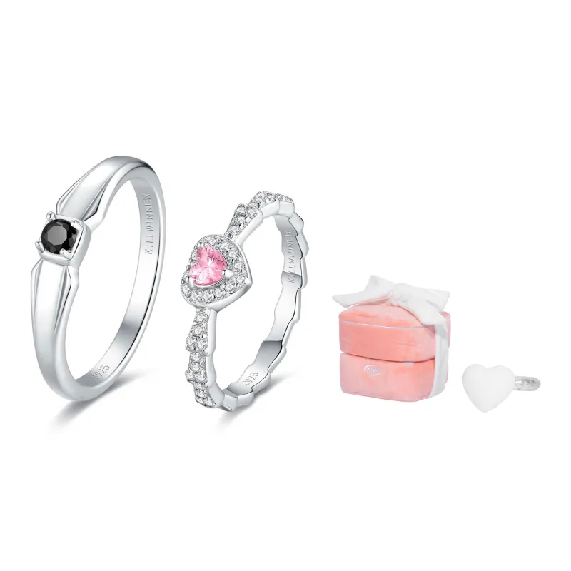 KILLWINNER S925 Silver Rings Unisex-15