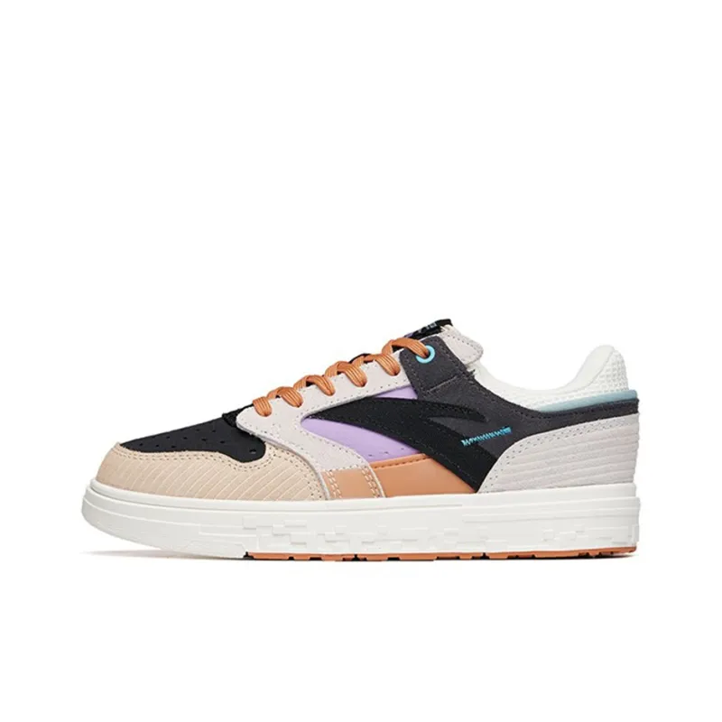 Anta Street Naughty Low Top Skateboard Shoes Women's Multicolor-0