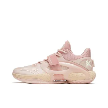 Anta KT SPLASH V Hawaii Hotel Cushioning Anti Slip And Wear Resistant Performance Basketball Shoes Men's Pink