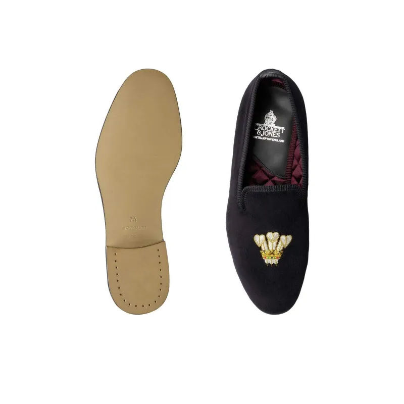 CROCKETT & JONES P.O.W Loafers Men's Black-4