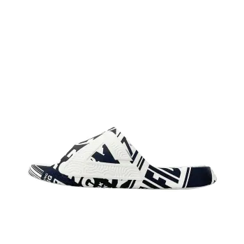 PEAK Statistic Sandals EVA Massage Slip Resistant Abrasion Resistant Odor Resistant Slide Slippers Men's Black White