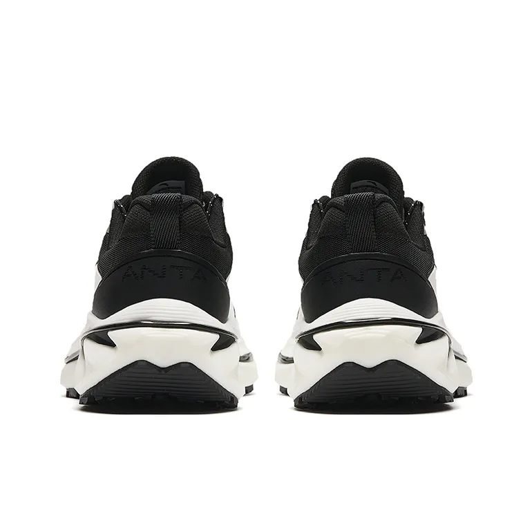 Anta Wild PRO Cushioning, Slip Resistant, Abrasion Resistant, Breathable Low Top Running Shoes Men's White Green Black-3