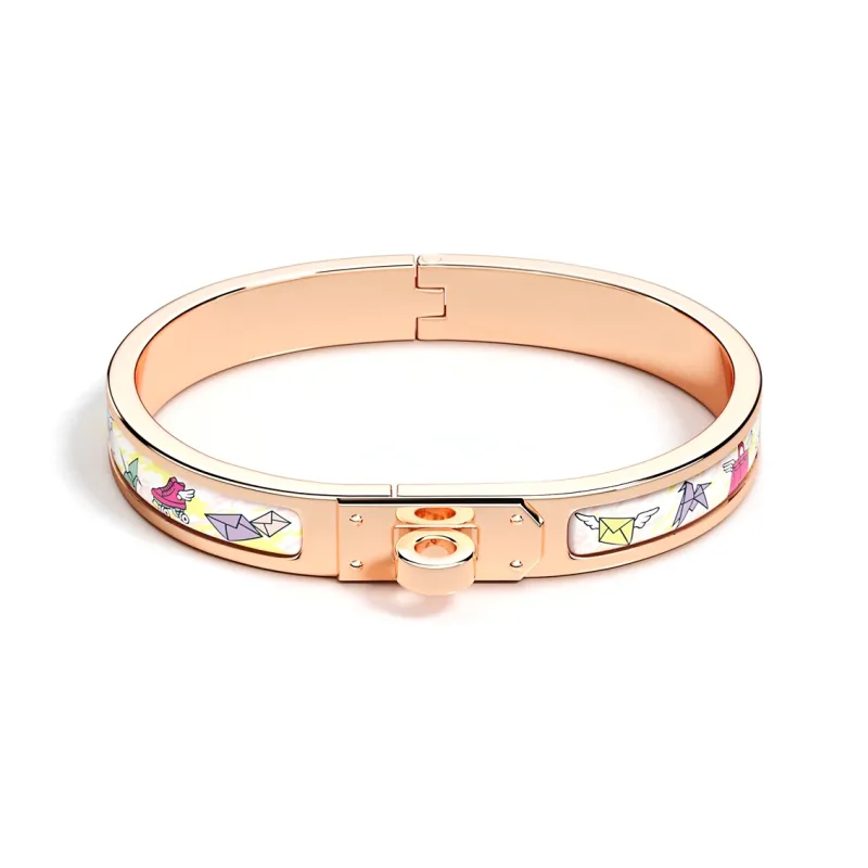 HERMES Mini Clic Kelly Bangles Women's-0