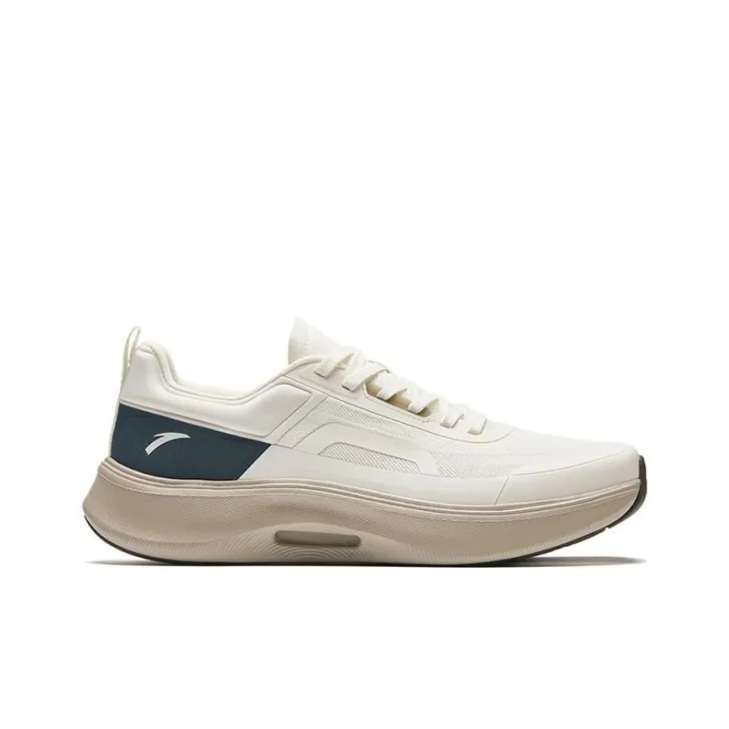 Anta Divine Pro Slip Resistant Low Top Running Shoes Men's Ecru-1