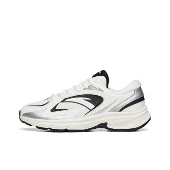 Anta AT952 Cushioning Anti Slip And Wear Resistant Low Top Sports Casual Shoes Ivory White