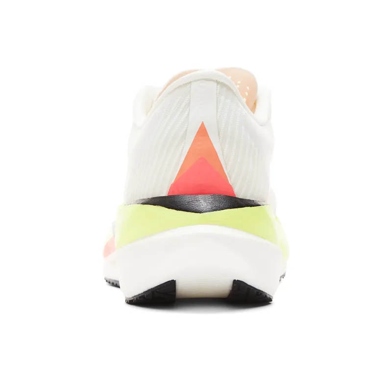 PEAK UP 30 3.0 Running Shoes Men Low Top Super Light White Yellow-4