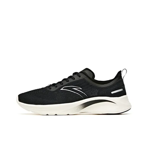 Anta Hydrogen Run III Low Top Running Shoes Women's Black