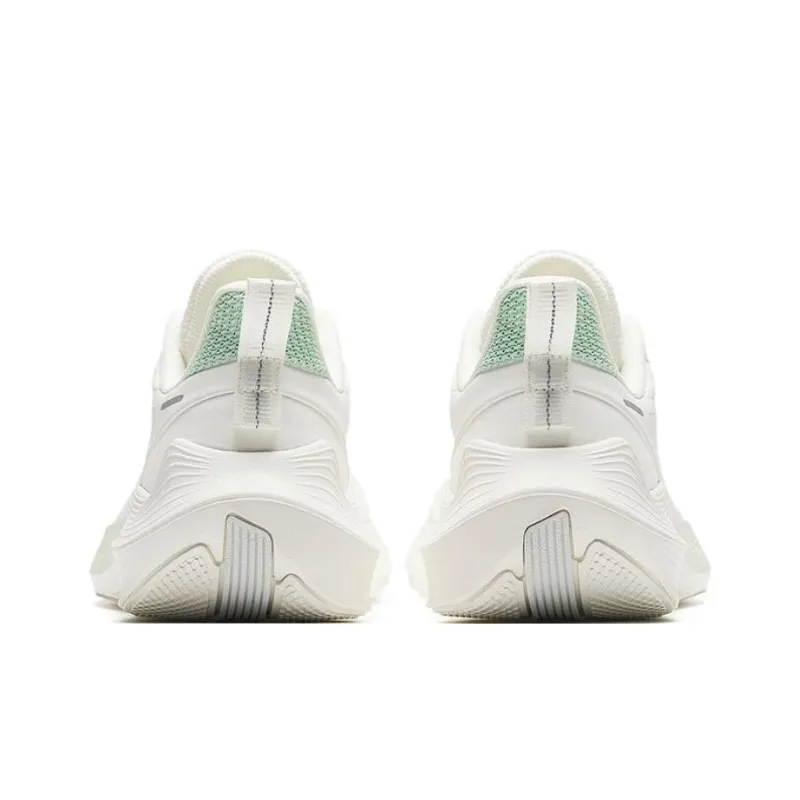 Anta New Stinger Slip-Resistant Low-Top Running Shoes Women's White Green-3