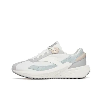 Anta Icing Cushioning Anti Slip And Wear Resistant Low Top Sports Casual Shoes Women's White Gray Green
