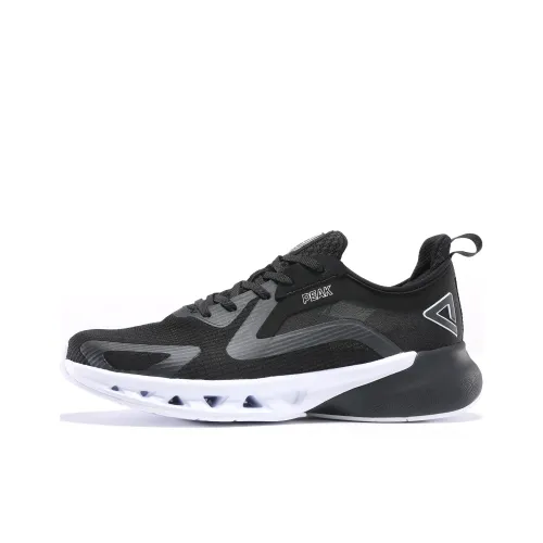 PEAK Pioneer 9 Running Shoes Men Low-Top Black/Large White