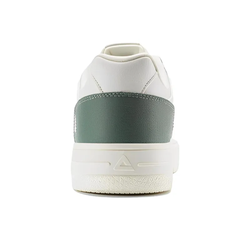 PEAK A Cloud Anti Slip Wear Resistant Low Top Skateboard Shoes Men's Beige Green-2