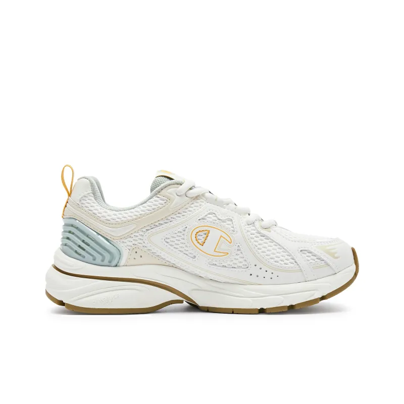 Champion Low-Top Running Shoes Women's Milk White/Frost Light Grass Green-1