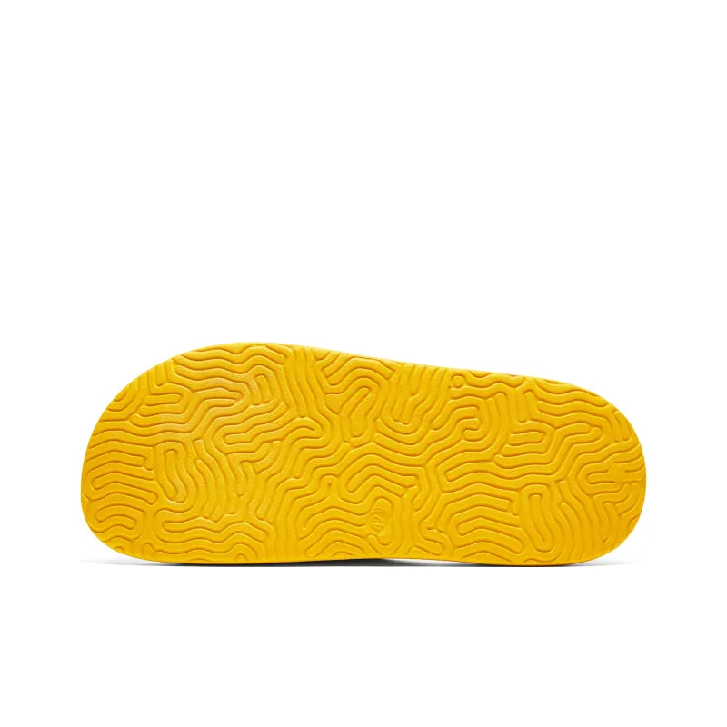 PEAK Tai Ji1.0 Slide Slippers Men Bright Yellow-5
