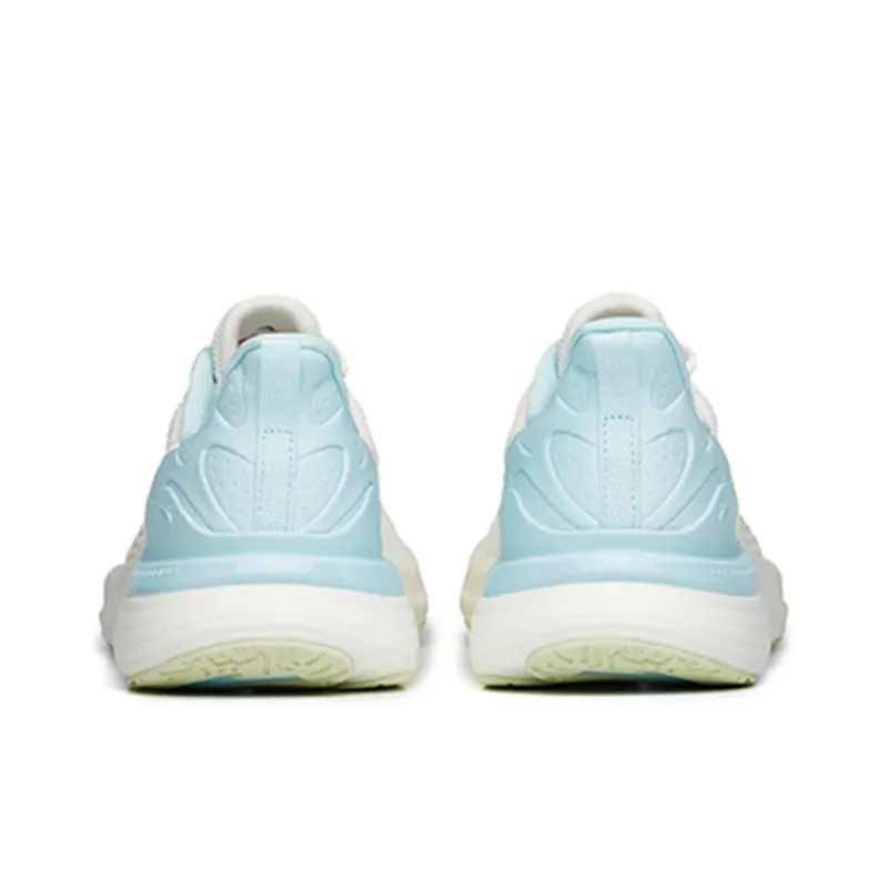 Anta 2.5 Cushioning, Abrasion Resistant, Breathable, Lightweight Low Top Running Shoes Women's White Green Blue-4