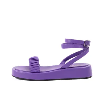 Elleme Chouchou Strap Sandals 3.5cm Women's Purple