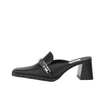 Elleme Closed Toe Slippers 6.cm Women's Black