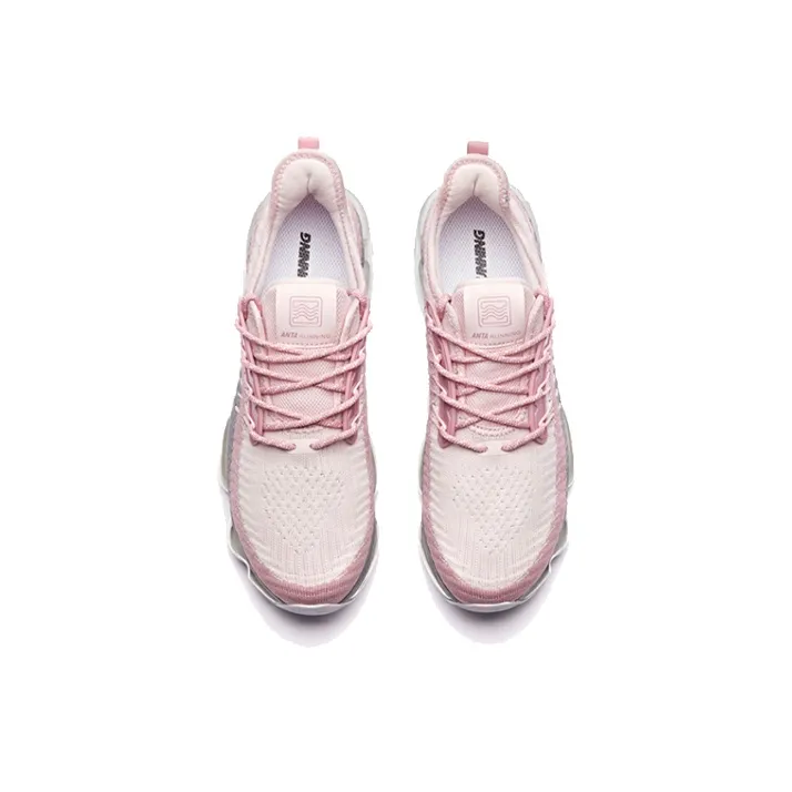 Anta SEEED Low-Top Running Shoes Women's Pearl Pink/White-3
