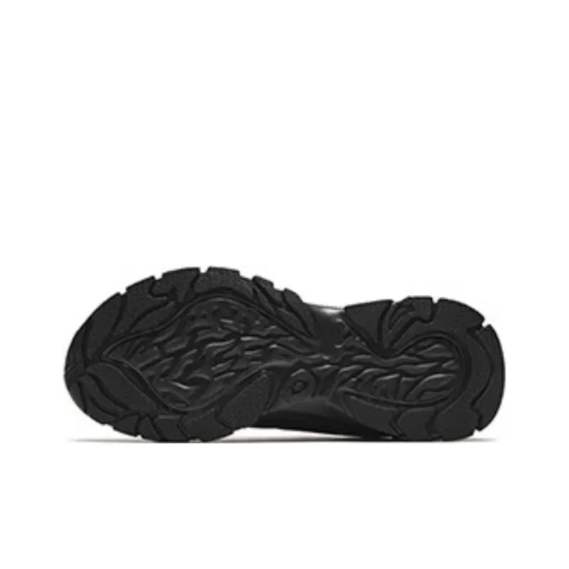 Anta Hot OG 2 Wear Resistant Low Top Chunky Sneakers Men's Black-4