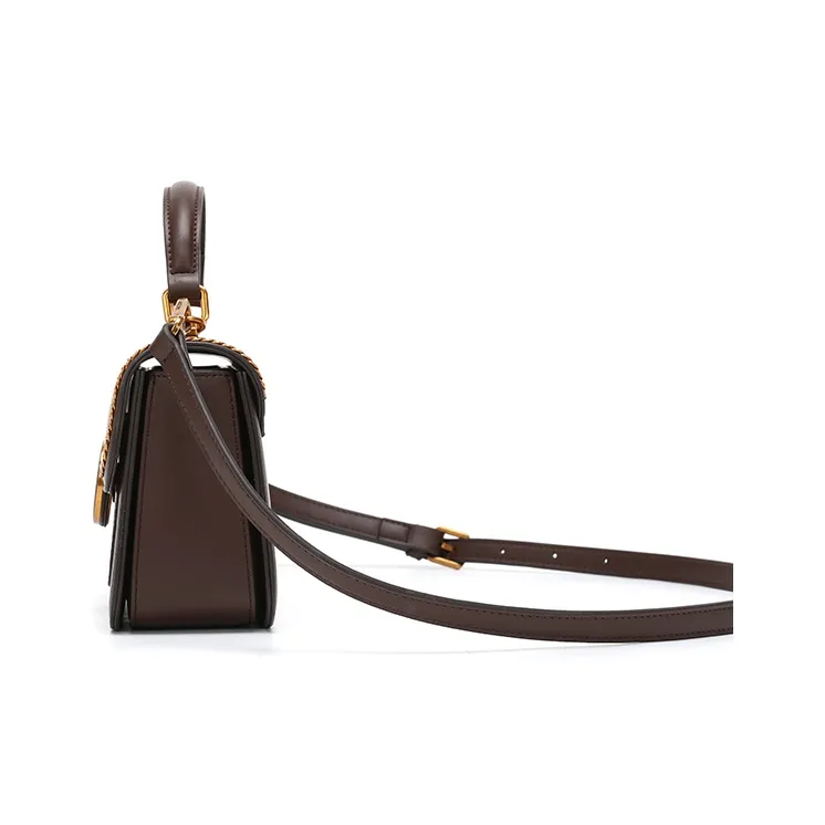 SNOOPY PU Shoulder Bag Women's Coffee-3