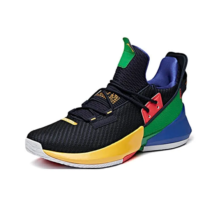 Anta Airspace 2 Shock Absorbers With Slip Resistant And Abrasion Resistant Properties Low Top Basketball Shoes Men's-2