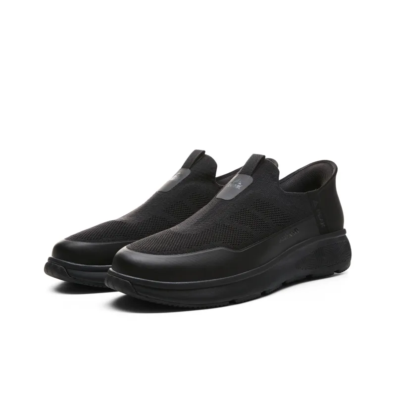 PEAK Zhixing 2.0 Taichi Knowledge Into Action 2.0 Cushioning Wear Resistant Low Top Casual Shoes Men's Black-2