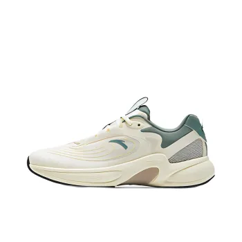 Anta C37+ Anti Slip Wear Resistant Low Top Casual Running Shoes Women's White Green
