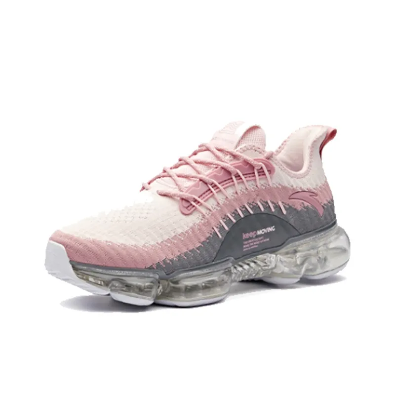 Anta SEEED Low-Top Running Shoes Women's Pearl Pink/White-2